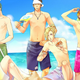 Illustration for article titled Sponging Down Sweaty Attractive Men (The Other Side of Fan Service)
